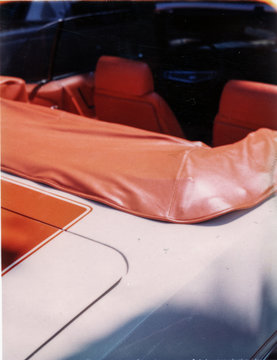 orange vinyl top