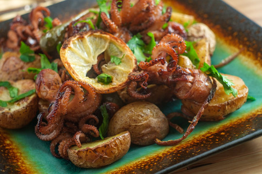 Portuguese Octopus A Lagareiro