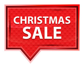Christmas Sale misty rose pink banner button