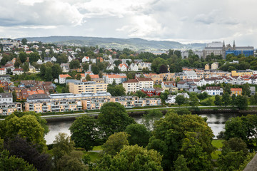 Fototapeta na wymiar View of Trondheim