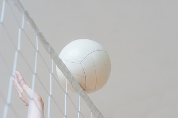Volleyball ball championship games competition players score
