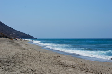 A beach in Almería, Spain