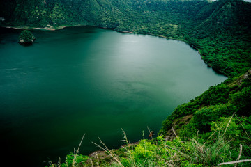 Taal Volcano in Tagaytay, Vulcan Point. Philippines. Luzon Island