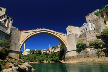 Oude brug, Mostar, Bosnië en Herzegovina