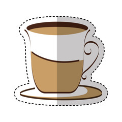 coffee cup drink isolated icon