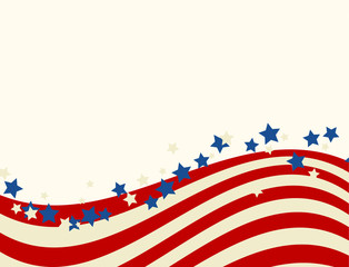 American flag patriotic background