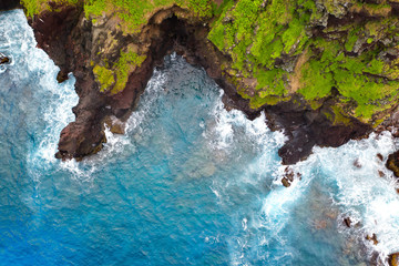 Ocean and coast from drone