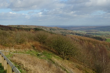 Views from Sutton Bank and Kilburn, North Yorkshire Moors