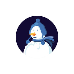 snowman of christmas character