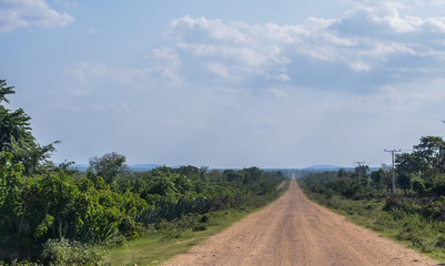 Landscape in omo valley