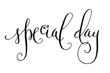 Wedding modern calligraphy