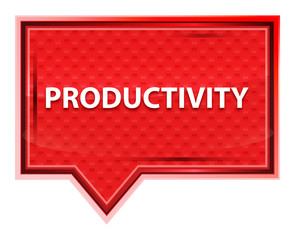 Productivity misty rose pink banner button