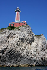 Fototapeta na wymiar lighthouse in Italy