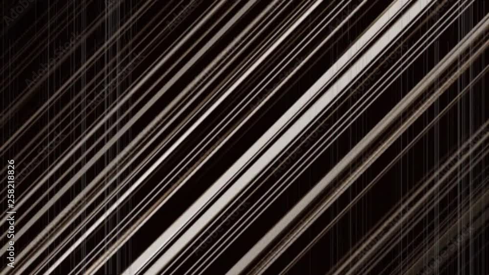 Poster light lines and colorful scrambled effect against black background