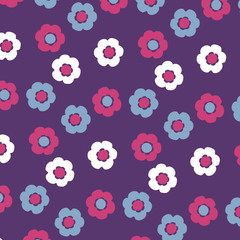 PrintFloral background for textiles.