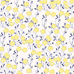 PrintFloral background for textiles.