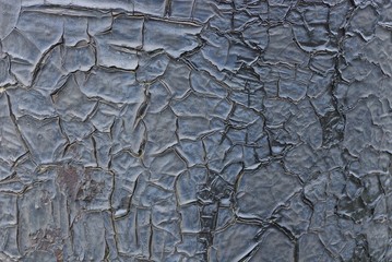 gray resin texture in cracks on the wall