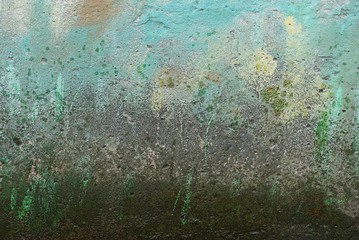 dirty colored stone background from an old concrete wall