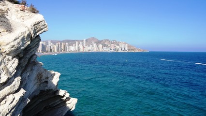 Benidorm is a beautiful resort in Spain