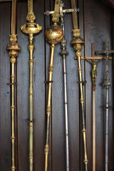 Sacristie. Cathédrale Notre-Dame d'Amiens. / Sacristy. Notre-Dame d'Amiens cathedral.