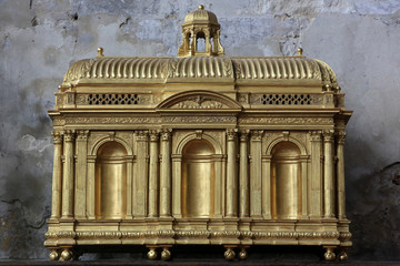 Reliquaire. Cathédrale Notre-Dame d'Amiens. / Reliquary. Notre-Dame d'Amiens cathedral.