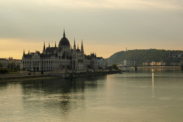 Obraz na płótnie Canvas Amazing Landscapes of Budapest, Views of Hungary