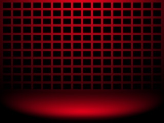 Black and red background. Abstract red background for web design templates, christmas, halloween, valentine, product studio room and business report with smooth gradient color.