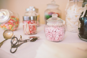 Candybar bei einer Hochzeit