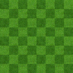 Green grass field background for soccer and football sports. Green lawn pattern and texture...