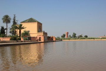 Obraz premium Architecture from the city of Casablanca, Morocco