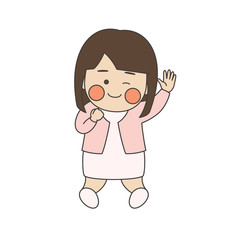 女性スカートジャンプ