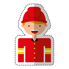fireman avatar character icon