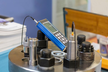 ultrasonic bolt load measurement (maintenance testing device) for industrial work