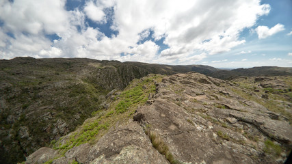 The view at Cerro Blanco reserve, near Tanti and Los Gigantes, Cordoba, Argentina