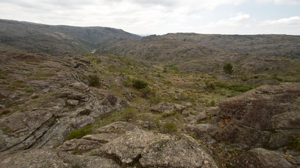 The view at Cerro Blanco reserve, near Tanti and Los Gigantes, Cordoba, Argentina