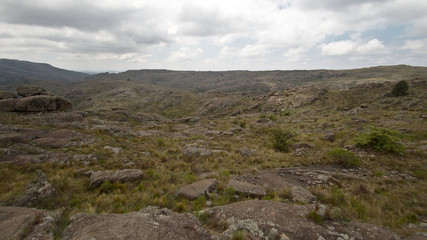 The view at Cerro Blanco reserve, near Tanti and Los Gigantes, Cordoba, Argentina