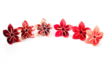 Red packets origami flowers