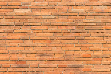 Background Orange wall large texture.