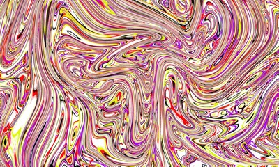 Marble ink colorful. abstract marble painting, can be used for fashion print, natural background or wallpaper. - Illustration