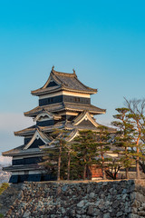 Fototapeta premium 長野県松本市 国宝 松本城