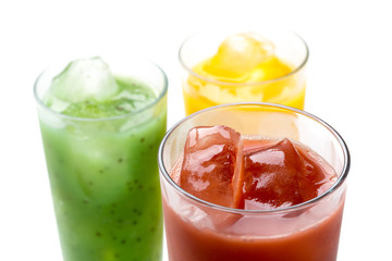 ストロベリージュースと他2種