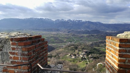 view from the top of mountain