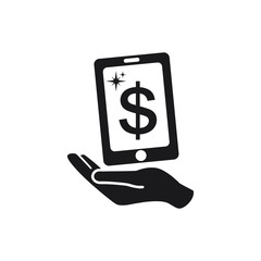 phone sale illustration vector isolated