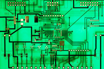 empty chip on which there are no processors, transistors and other stuffing