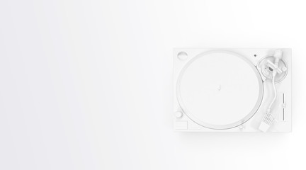 Isolated tuntable on white