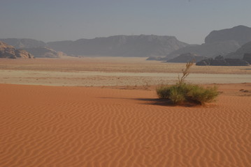 Desert View of Wadi Ram Jordan