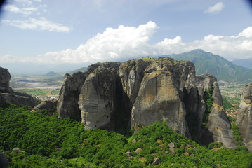 Views of the mountains of Greece