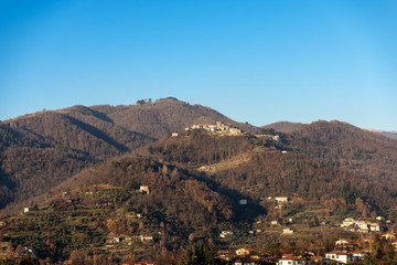 Fototapeta na wymiar Sommocolonia village - Lucca province Tuscany Italy