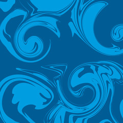 Fototapeta na wymiar Abstract background with twirl fluid shapes. Vector illustration.