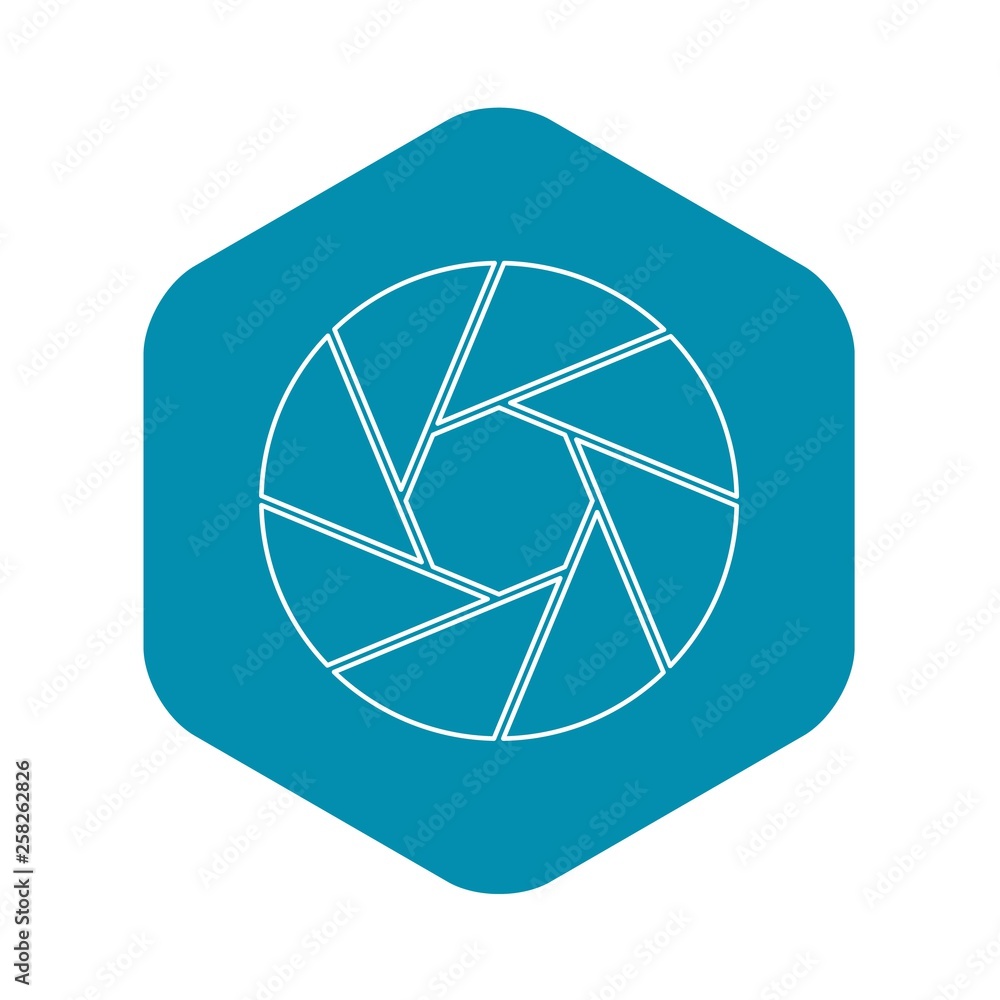 Poster professional objective icon. outline illustration of professional objective vector icon for web